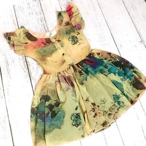Papaya Lolita Doll Mini Dress Casual Party Medium